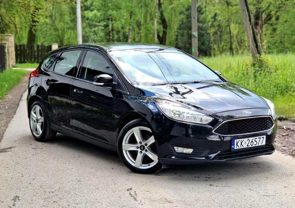 Ford Focus cena 34800 przebieg: 118000, rok produkcji 2015 z Kraków małe 596